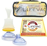 LifeVac Yellow Travel Kit - Portable Suction Rescu