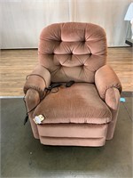 La-Z-Boy Brown Lift Recliner Chair - As -Is