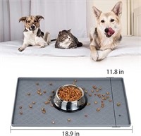 Dog Cat Pet Food Mat Dog Feeding Mat for Food and