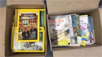 2 boxes 60's & 70's NATIONAL GEOGRAPHICS & POPULAR