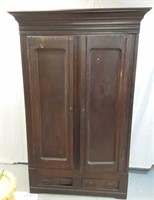 VINTAGE KNOCK DOWN CABINET 7ft tall
