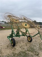 L2 - Tonutti 8-Wheel Hay Rake