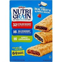 64pk Nutri-Grain Soft Baked Breakfast Bars $32