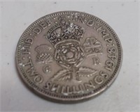 1948 Two Shillings Coin