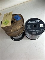 3 spools 16g of Electric Fence wire