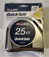 Allied QuickRule 25ft Tape Measure