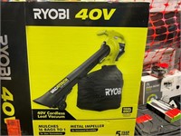 RYOBI 40V Battery Leaf Vacuum/Mulcher (Tool Only)