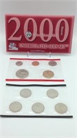 2000 U.S Mint Uncirculated Coin Set Denver
