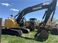 John Deere 245G LC Excavator S/N 1FF245GXEEE600323