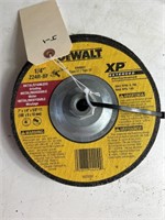 Dewalt 7” grinding disk, Speedway series 7 1/4”,