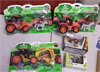 Toy Tractor Playset Lot (New)