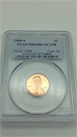 2000-S PCGS PR69RD DCAM Cent