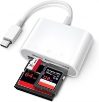 USB C SD Card Reader for iPhone 15/iPad/Mac, Chiao