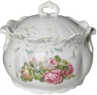 Fine China Covered Bowl