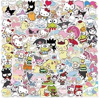 100Pcs Kawaii Stickers, Anime Stickers, Helllokitt