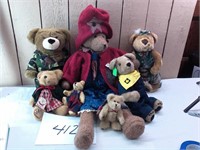 (7) STUFFED COLLECTABLE BEARS