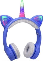 YUSONIC Unicorn Kids Bluetooth Headphones,15 Hours