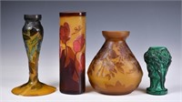 A Group of 4 Glasswares