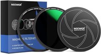 NEEWER 72mm 3-in-1 Magnetic ND Lens Filter Kit, In