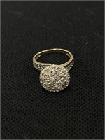 10K NG gold ring size 7.5, 4.5g