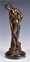 A Bronze Lady Figure