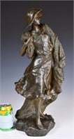 A Bronze Lady Figure