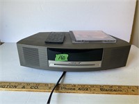 Bose radio/ CD player/alarm- tested