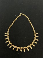 18K gold necklace 16in, 24.7g
