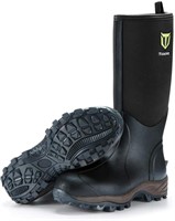 Used - Size 10 -  TideWe Rubber Neoprene Boots Men