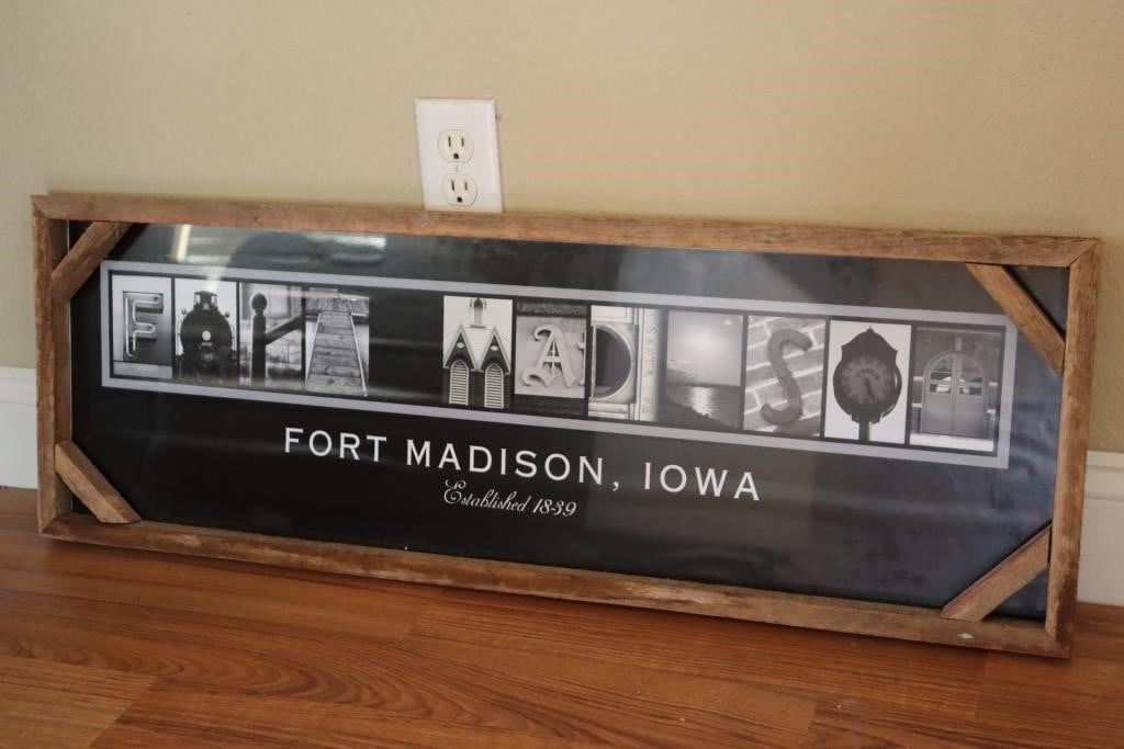 Ft. Madison, IA Framed Print