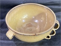 VTG Art Pottery Serving Bowl - Signed