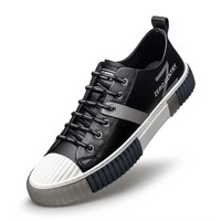 ZRO Men's Leather Sneakers, Casual and Fashion