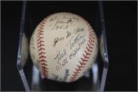 1953 Autographed Burlington Bees Baseball