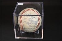 1964 Autographed Burlington Bees Baseball