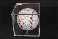 1965 Autographed Burlington Bees Baseball