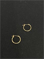 10k hoop earrings