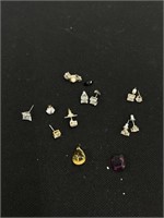 Collectable stones and pieces possibly diamonds