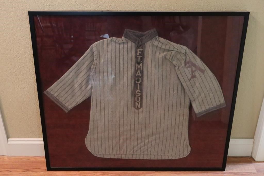 Early 1900s Ft. Madison Penitentiary Wool Baseball