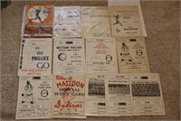 1940s, 50s Midwest Minor League Score Books