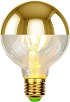 Led Bulbs Vintage Light Bulb Half Mirrior