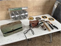 Edison grinder, tools, DeWalt saw blades & more