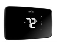 Emerson Sensi Black Smart Thermostat with WiFi $13