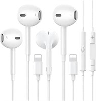 2 Pack-Apple Earbuds for iPhone Headphones Wired