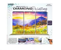 New Diamond Painting Kit- Sunset Mountains 

3