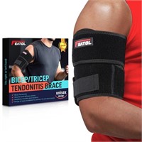FEATOL Bicep Tendonitis Brace Compression Sleeve