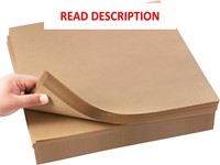 Kraft Paper Sheets  15x15in  300pc  80gsm