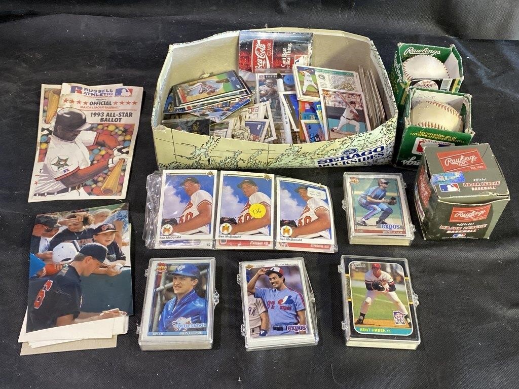VTG Baseball Cards & More