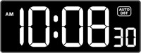 Soobest Digital Wall Clock with Seconds, Electric