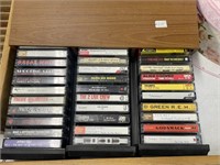 Rock and roll cassettes plus holder
