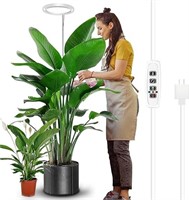 10" LED Ring Grow Lights for Indoor Plants,